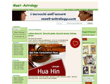Tablet Screenshot of meet-astrology.com